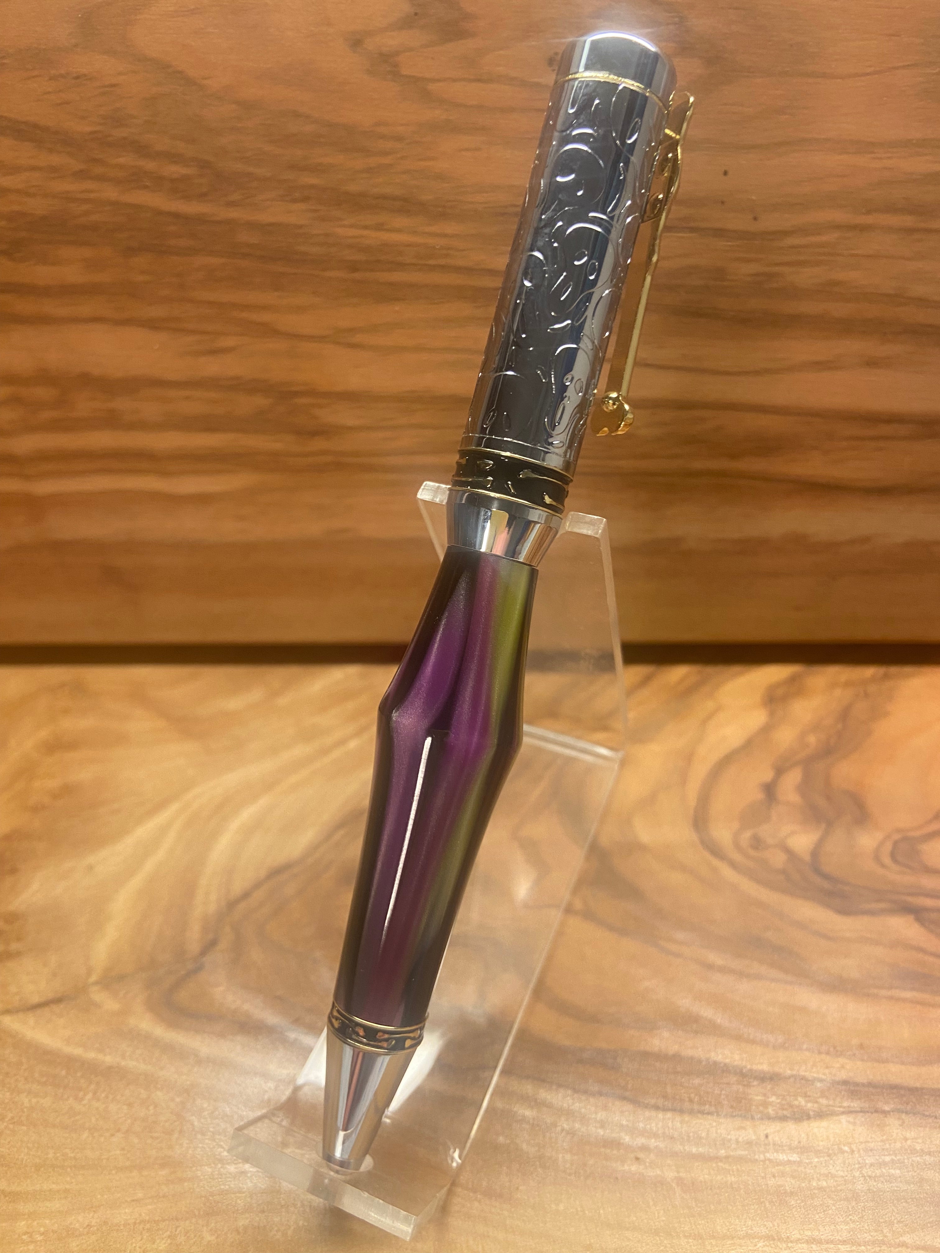 Beatlejuced Chrome/Gold Ghost Pen