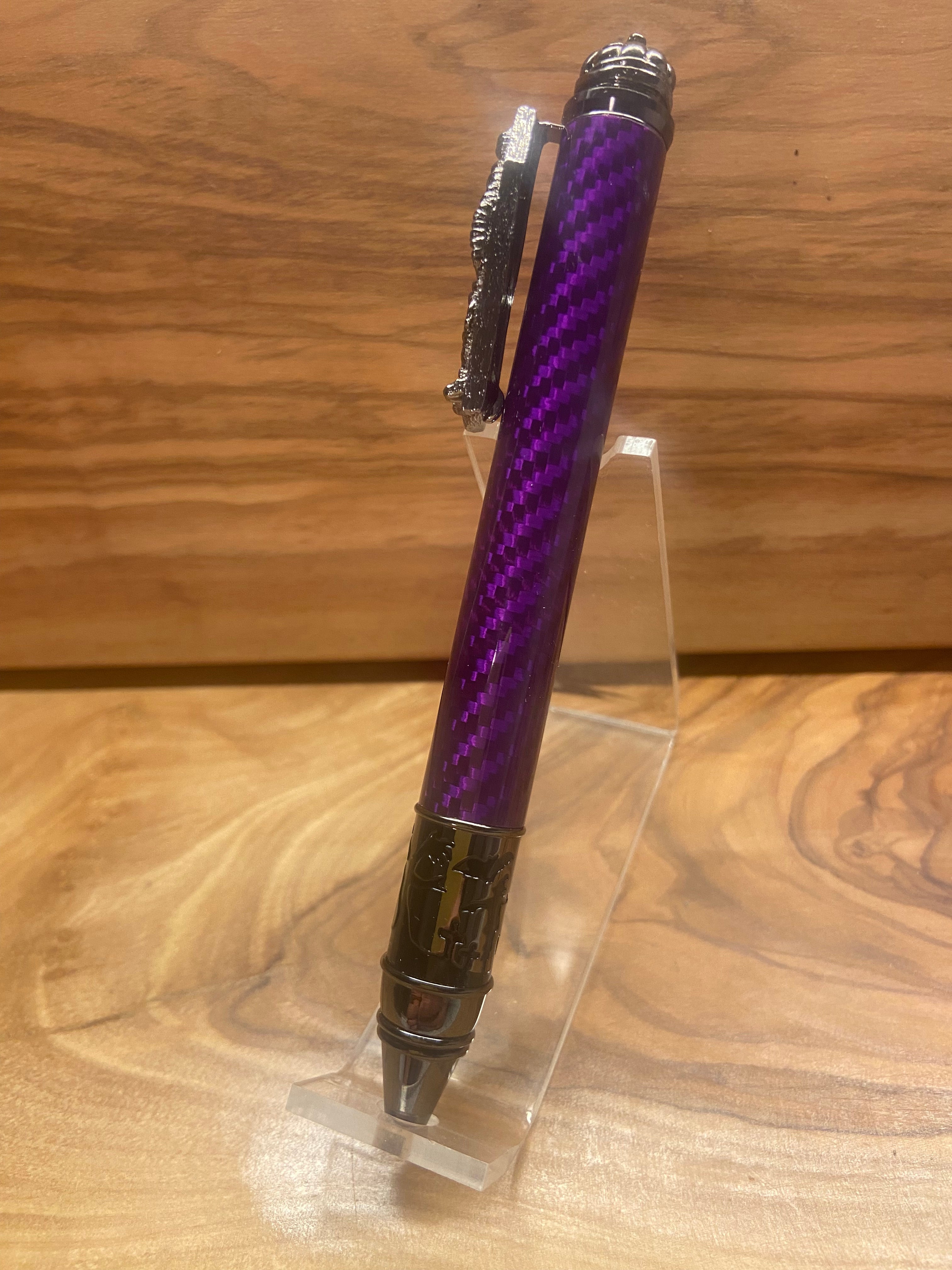 Mystical Carbon Fiber Haunted Twist Pen