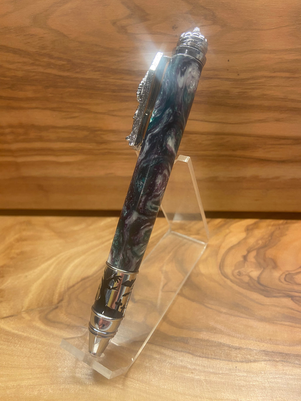 Rising from the Grave Cemetery Mist Haunted Twist Pen