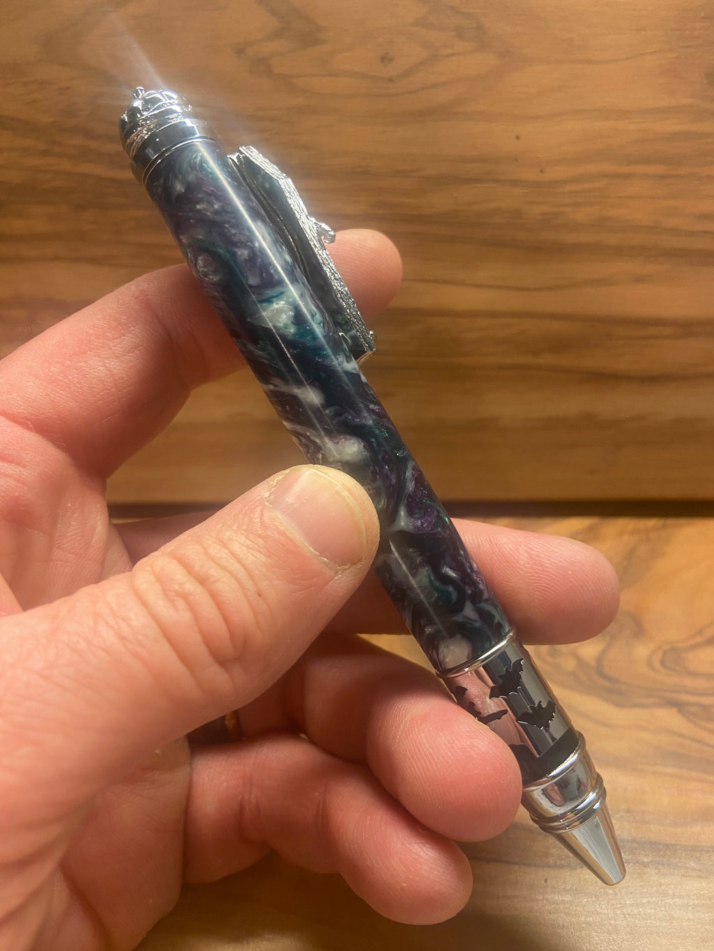 Rising from the Grave Cemetery Mist Haunted Twist Pen