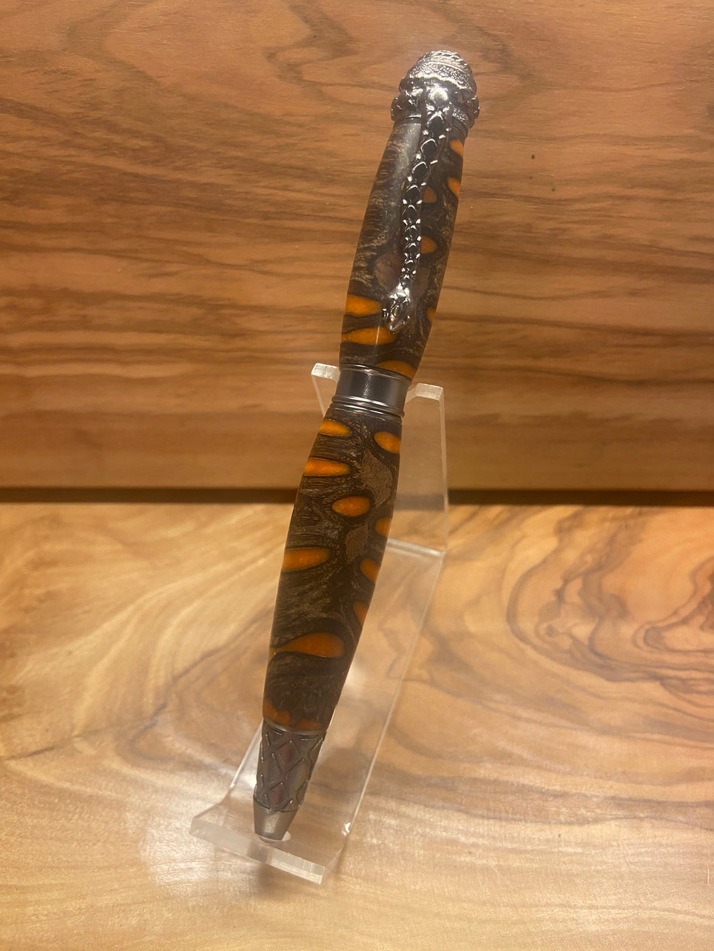 Orange Banksia Pod Serpent Pen