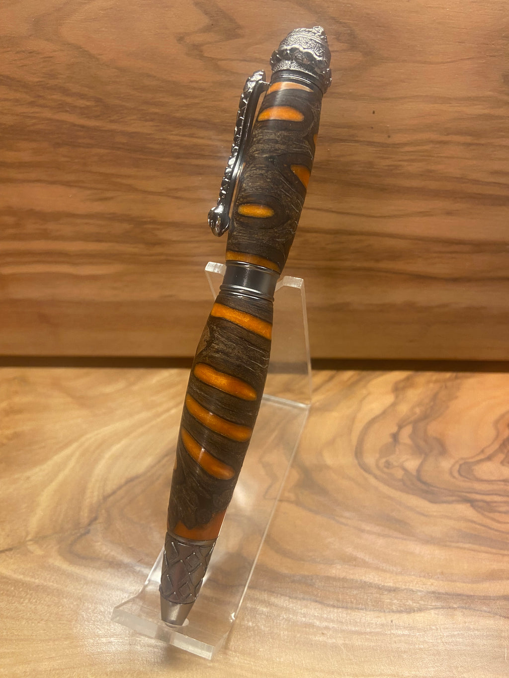 Orange Banksia Pod Serpent Pen