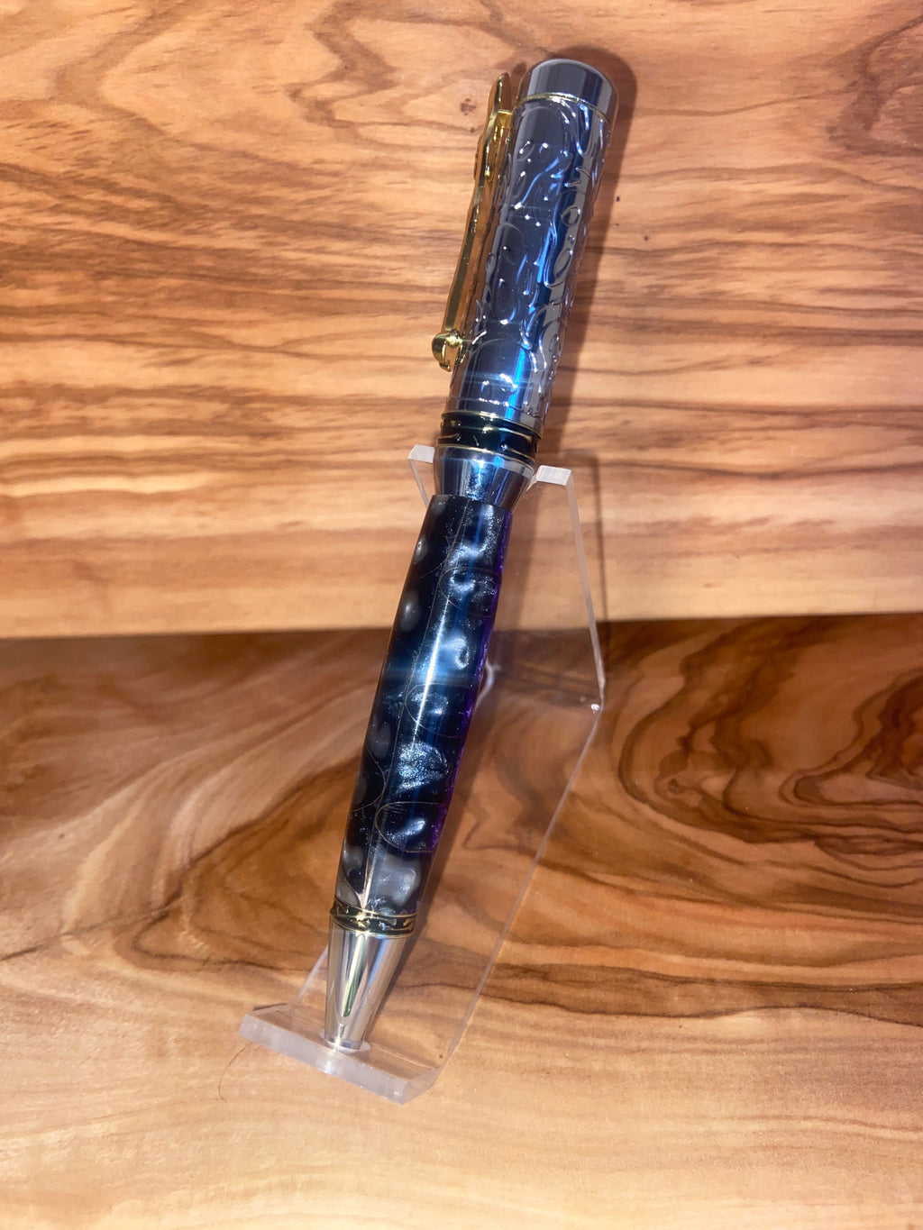 Specter Silver/Gold Ghost Twist Pen