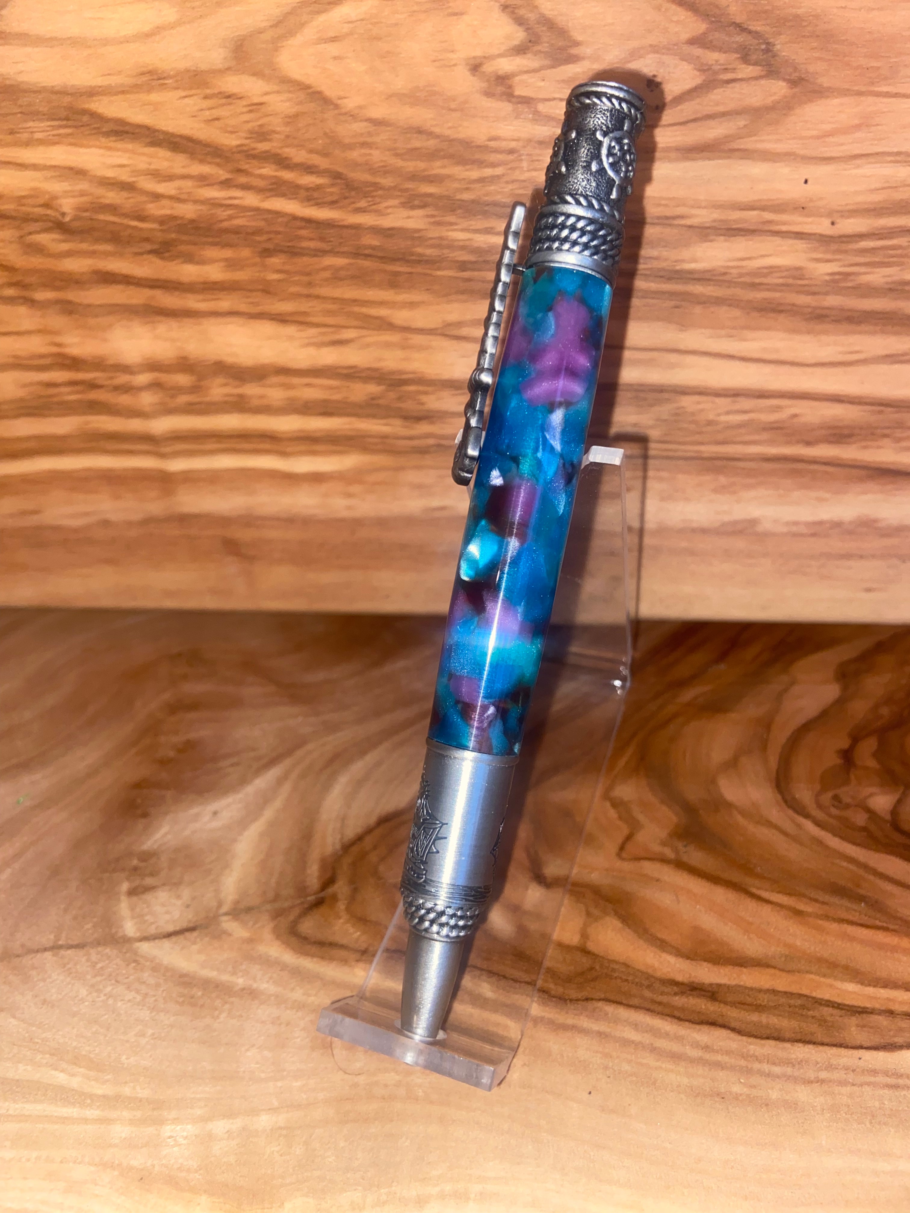 Sea Glass Nautical Twist Pen