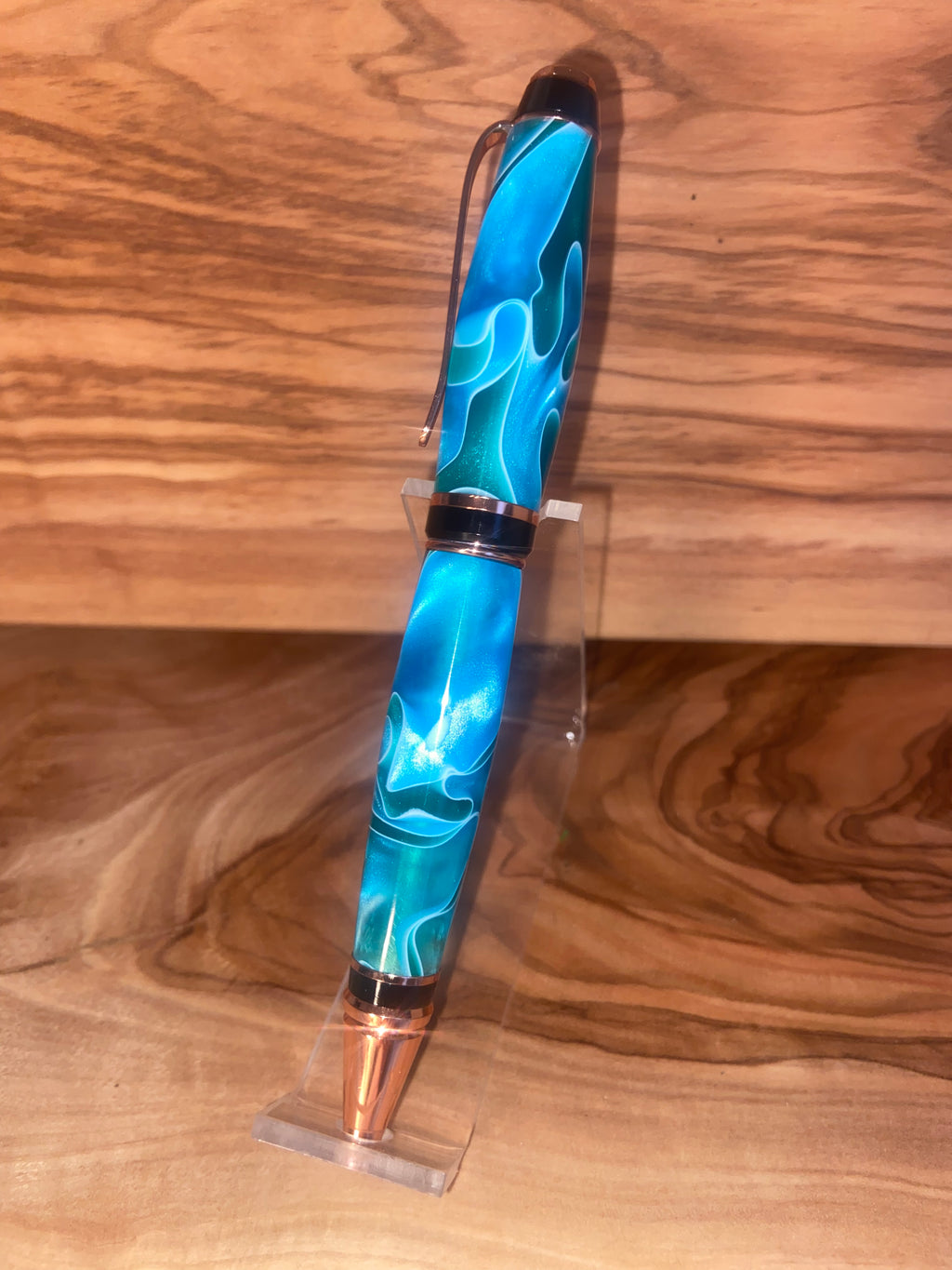 Oxidized Copper Cigar Pen