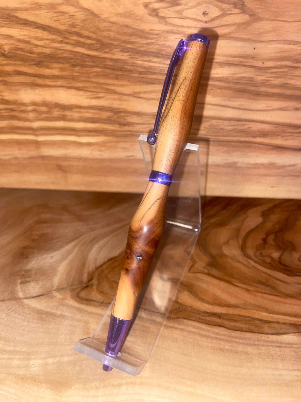Mountain Mahogany Lavender Slim Pen