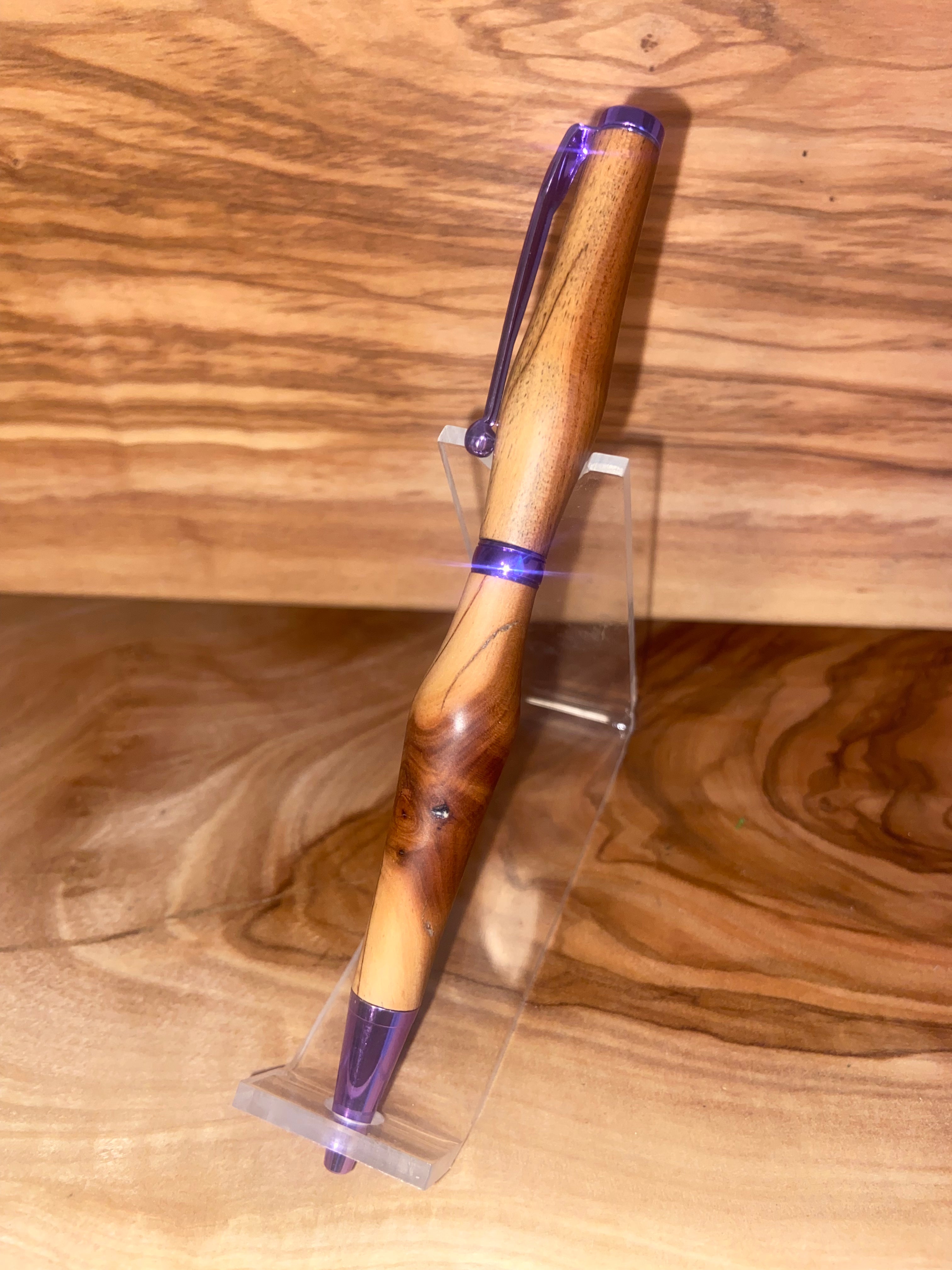 Mountain Mahogany Lavender Slim Pen