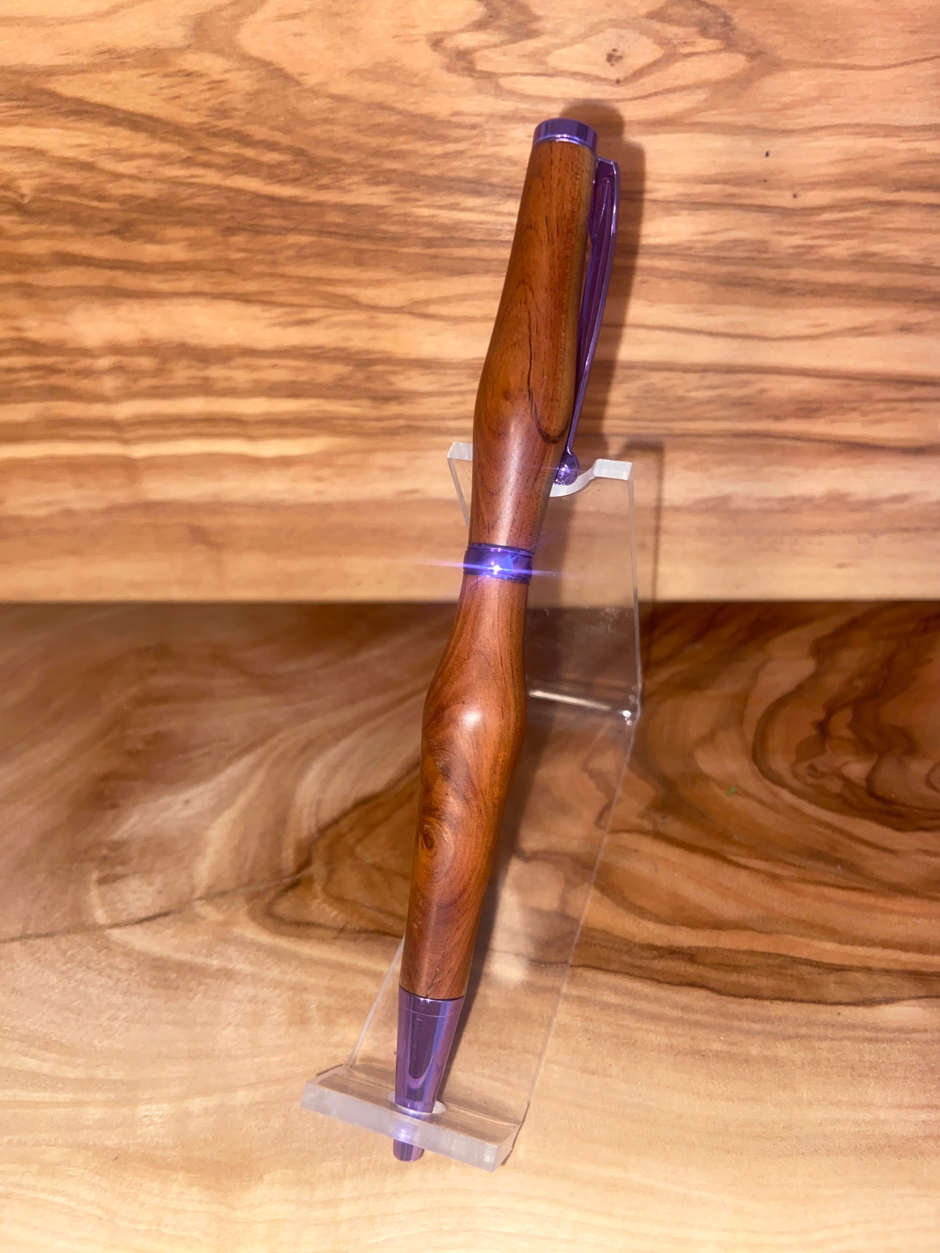 Mountain Mahogany Lavender Slim Pen