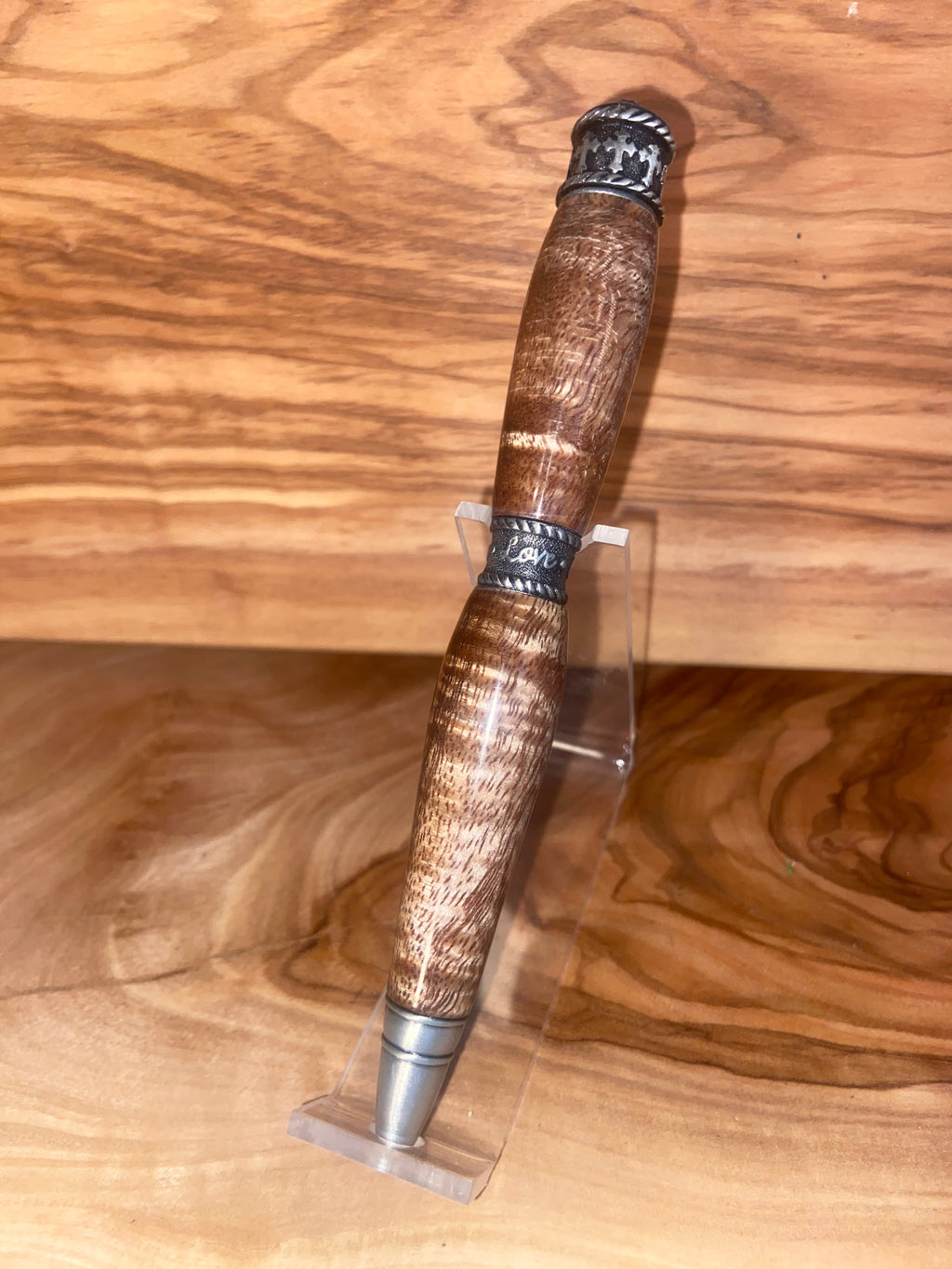 Curly Koa Faith, Hope & Love Twist Pen