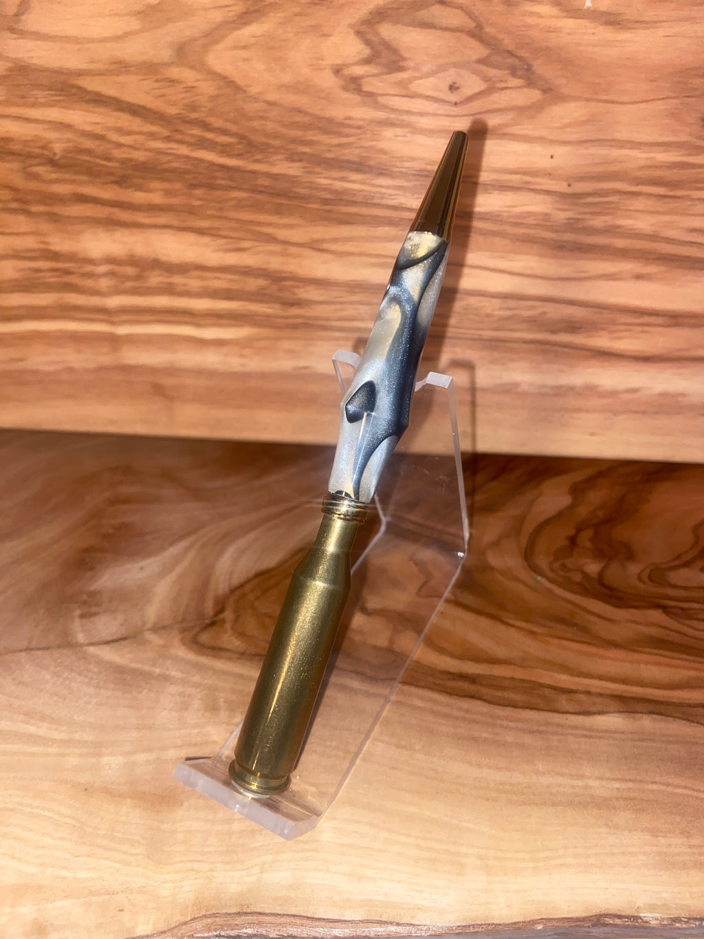 Abalone Winchester .243 Bullet Twist Pen