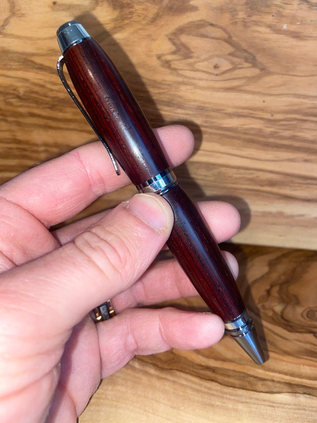 Cocobolo Platinum Cigar Pen